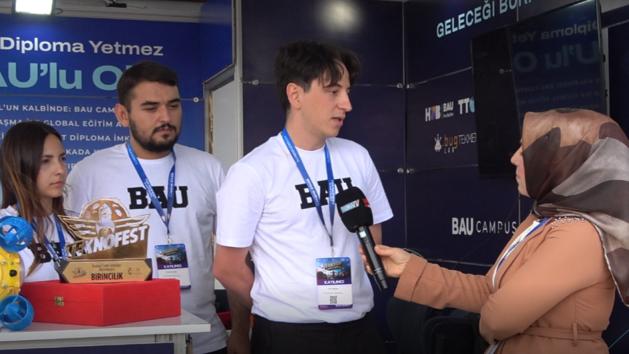 TEKNOFEST Şanlıurfa’da insansız su altı aracı ilgi gördü