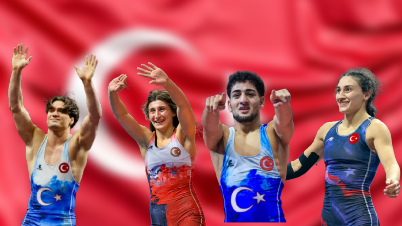 Milli güreşçilerden dünya şampiyonasında 9 madalya!