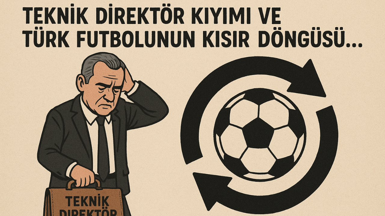 TEKNİK DİREKTÖR KIYIMI VE TÜRK FUTBOLUNUN KISIR DÖNGÜSÜ…