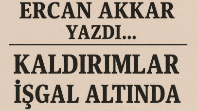 KALDIRIMLAR İŞGAL ALTINDA…