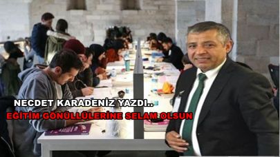 Eğitim Gönüllülerine Selam Olsun