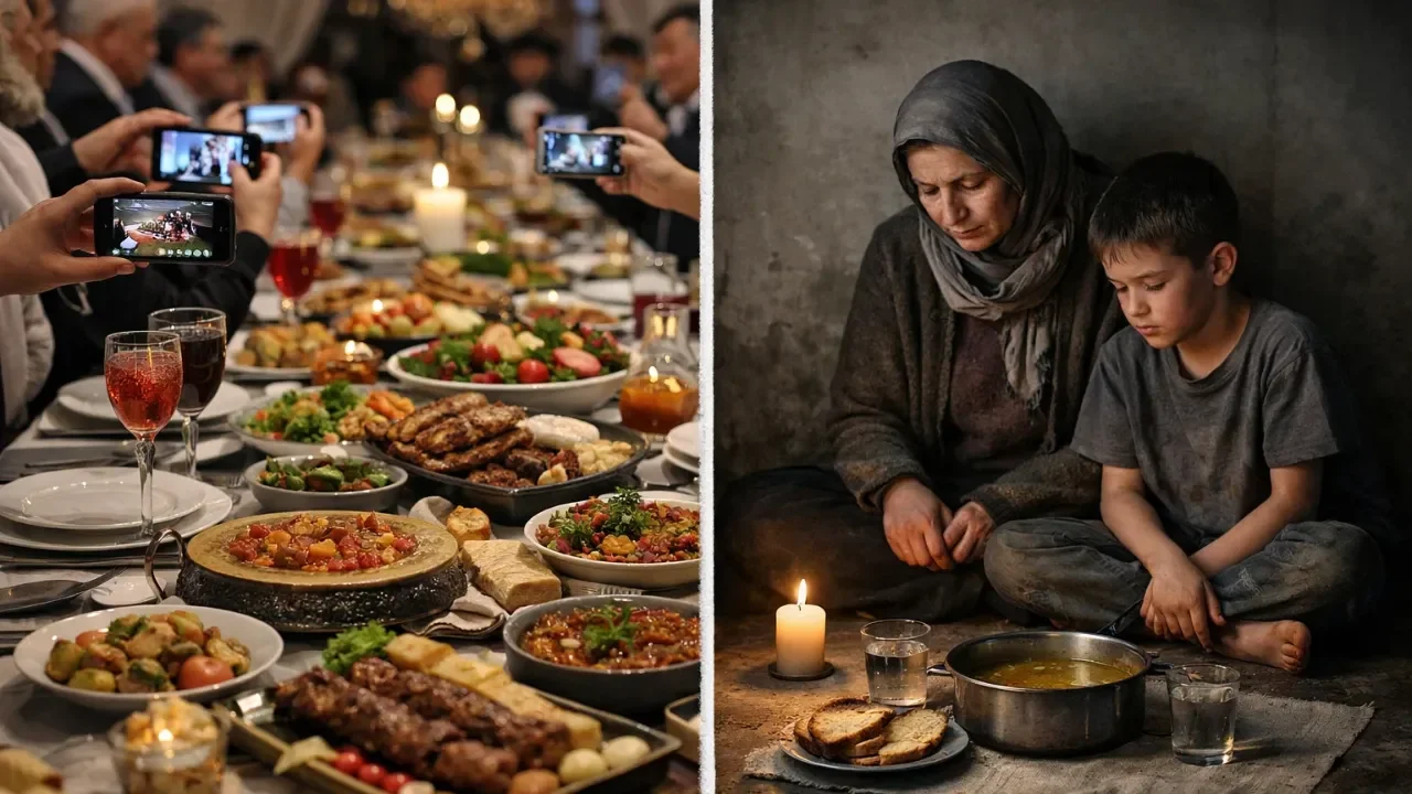 Ramazan'da aç kalan mide mi, vicdan mı ?