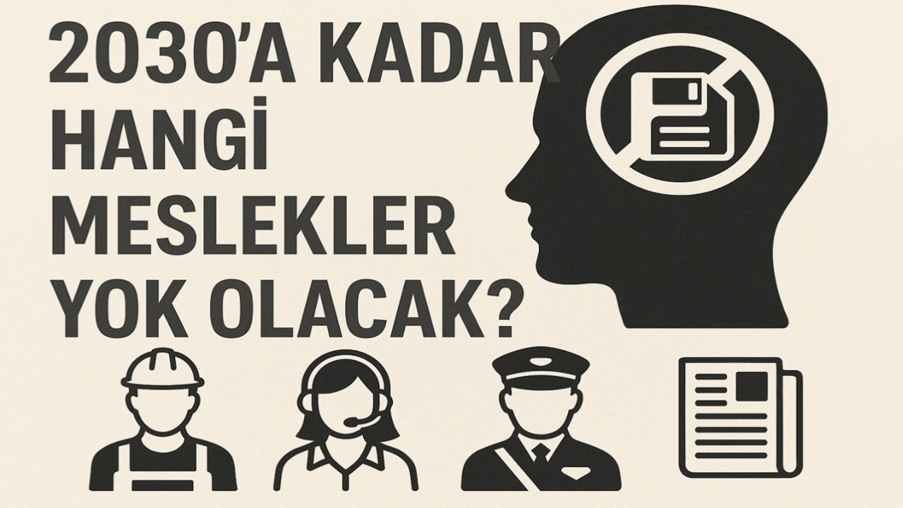 2030'a Kadar Hangi Meslekler Türkiye'de Yok Olacak