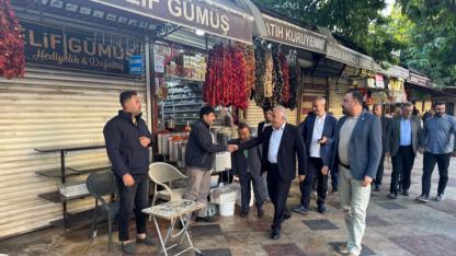 Ahmet Eşref Fakıbaba Şanlıurfa’da Vatandaşlarla Buluştu