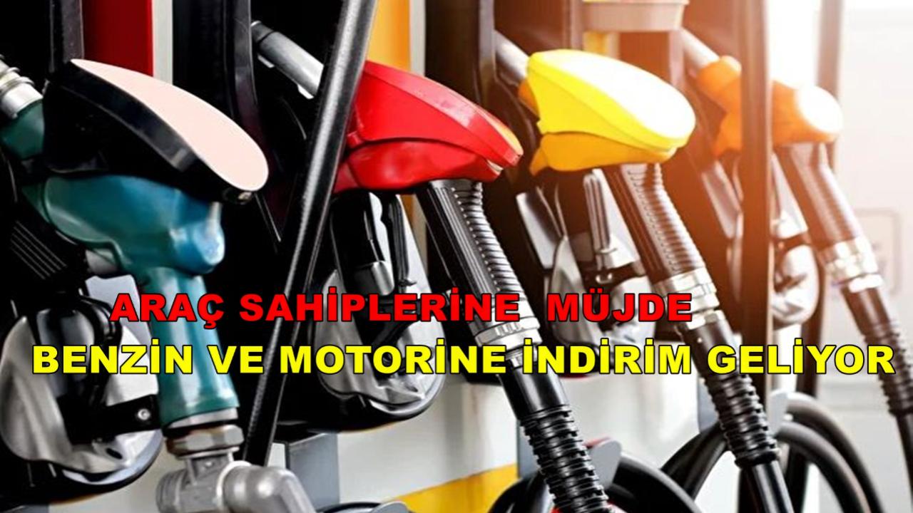 Araç Sahiplerine Müjde Benzin Ve Motorine İndirim Geliyor