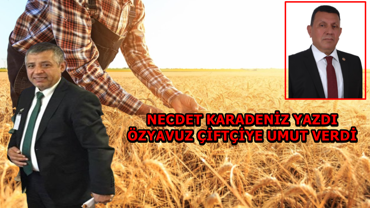 Özyavuz Çiftçiye Umut Verdi