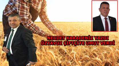 Özyavuz Çiftçiye Umut Verdi