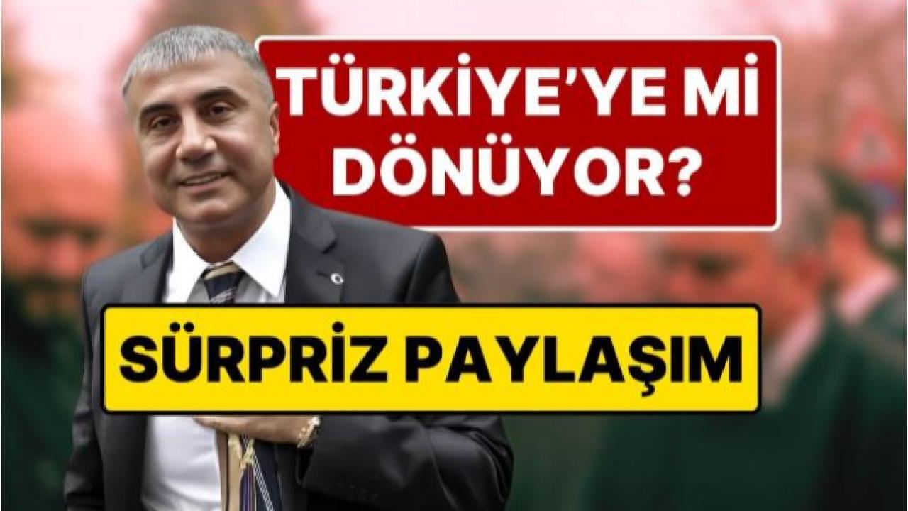 Sedat Peker Türkiye’ye Dönüyor Mu?
