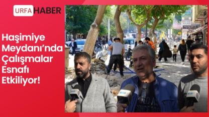 Haşimiye Meydanı’nda Çalışmalar Esnafı Etkiliyor!