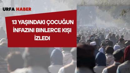 13 Yaşındaki Çocuğun İnfazını Binlerce Kişi İzledi