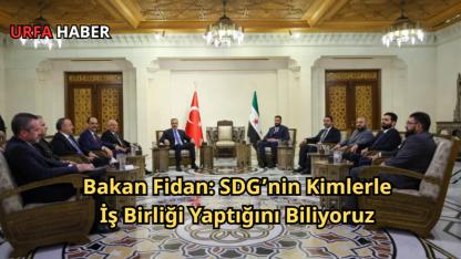 Bakan Fidan: SDG’nin Kimlerle İş Birliği Yaptığını Biliyoruz