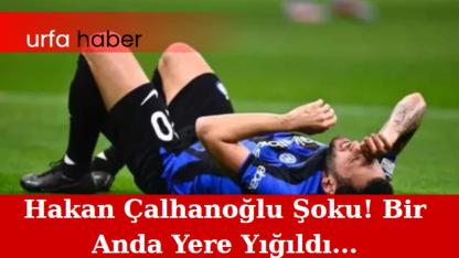 Hakan Çalhanoğlu Şoku! Bir Anda Yere Yığıldı...