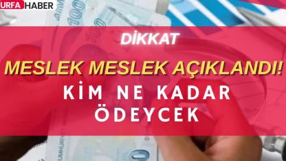 Son Dakika: Yıllık Harç Ödeyecek Meslekler Belli Oldu!
