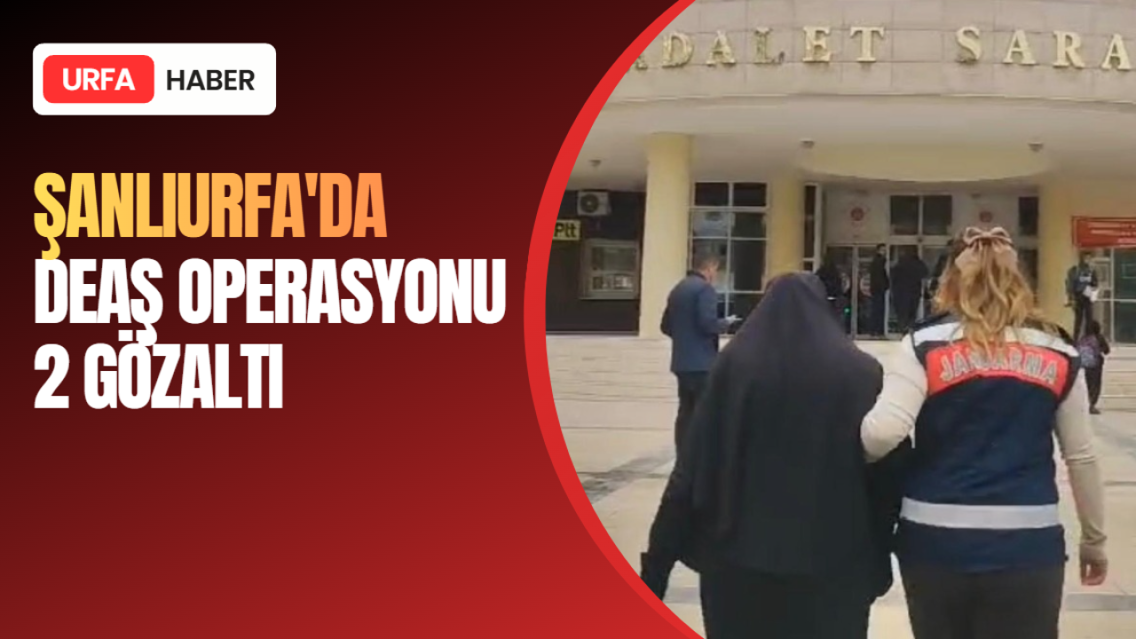 Şanlıurfa'da DEAŞ Operasyonu: 2 Gözaltı