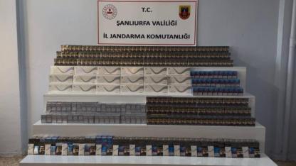 Şanlıurfa'da  şok uygulama: 6 bin 520  paket ele geçirildi