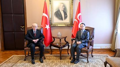 Bakan Gürlek: Bahçeli'yi ziyaret etti!
