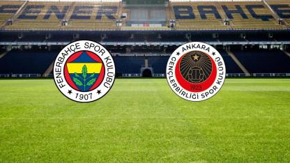 Fenerbahçe sahasında Gençlerbirliği'ni konuk ediyor!