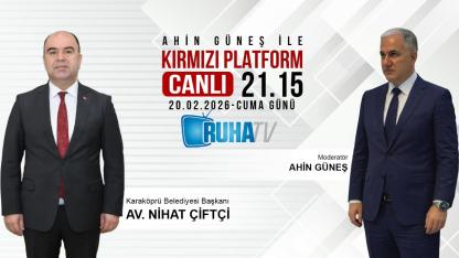 Kırmızı Platform'un konuğu Karaköprü Belediye Başkanı Çiftçi!