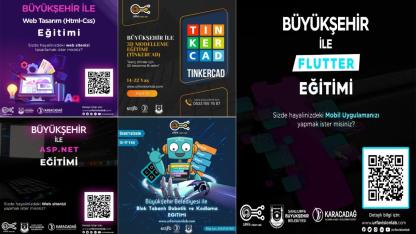 Büyükşehir, gençleri yazılım ve teknolojiyle buluşturuyor!