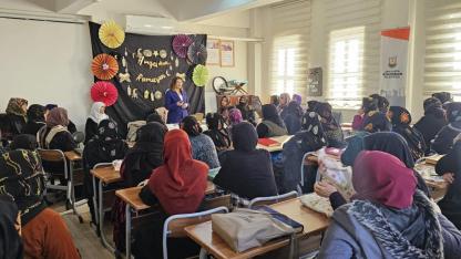 Urfa'da kadınlara şiddetle mücadele eğitimi!