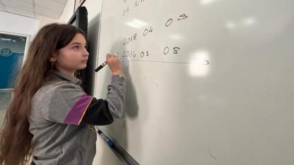 10 yaşındaki Lina, Roma’da Türkiye’yi temsil edecek!