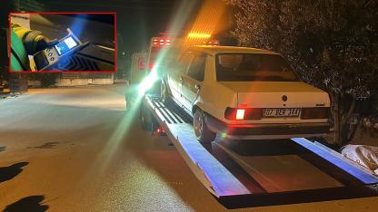 Alkollü sürücü polisin üstüne araç sürüp kaçtı! Binlerce lira ceza yedi!