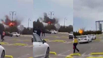 İran'a ait İHA, Azerbaycan'da düştü!