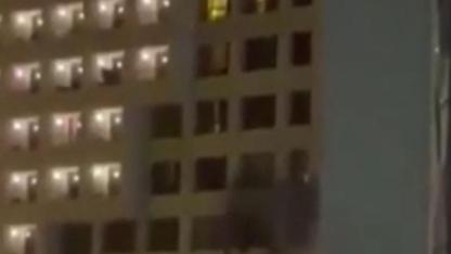 İsrail Beyrut'taki otel binasını vurdu!