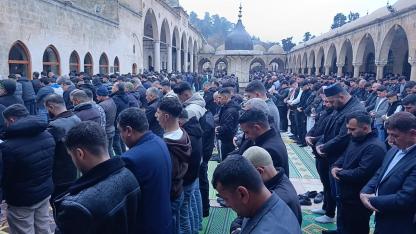 Peygamberler şehri Şanlıurfa’da bayram namazı coşkusu!
