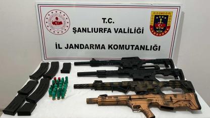 Şanlıurfa'da kaçak silah operasyonu!