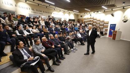 Saydam; Öğrencilere iletişimin altın kurallarını anlattı!
