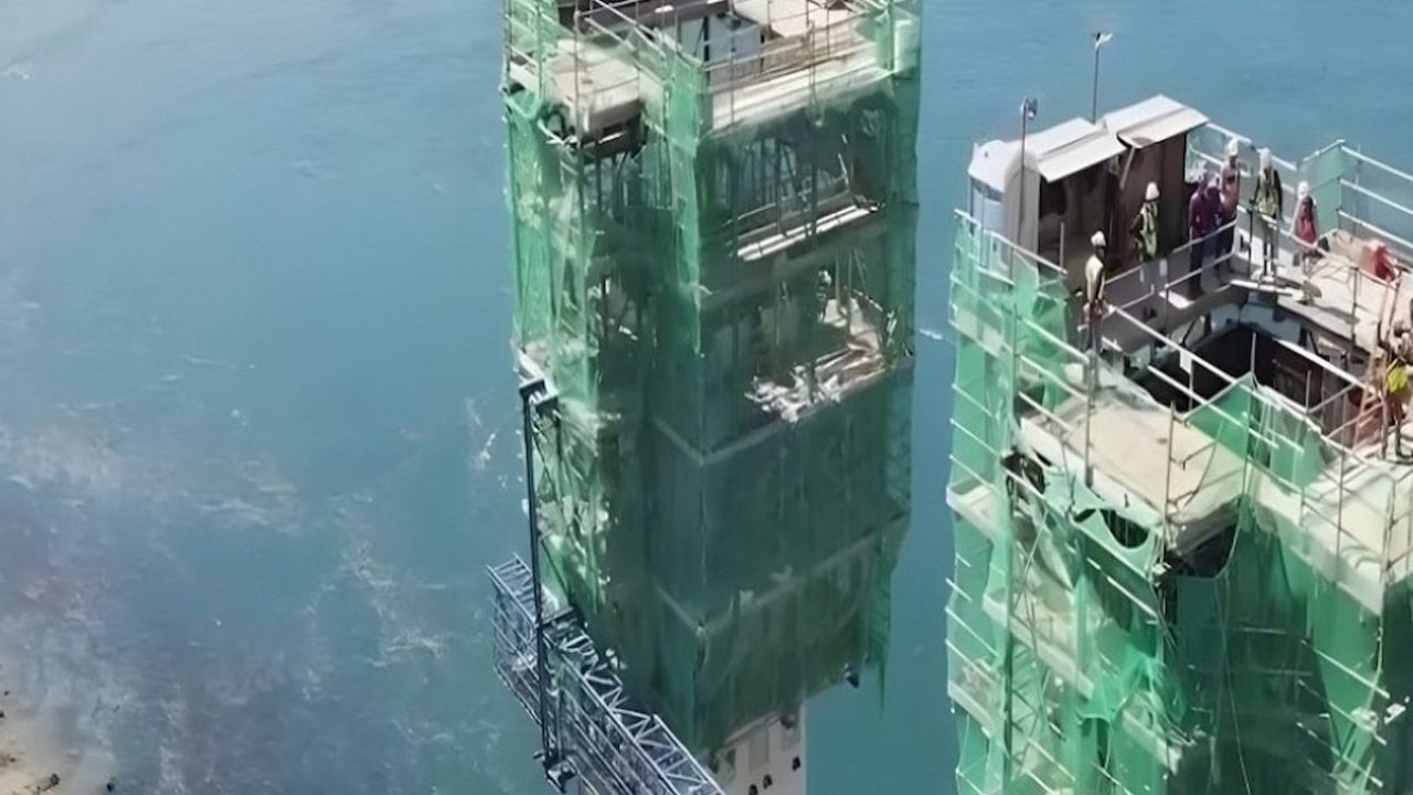 2.750 metrelik dev köprü denizi aşmaya hazırlanıyor: Ada ilk kez ana karaya bağlanacak
