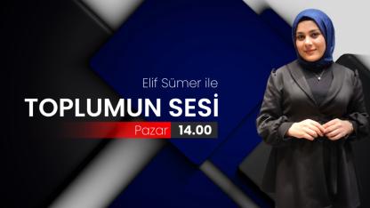 Ruha TV'de 'Elif Sümer ile Toplumun Sesi' programının ilk bölümü yayında!
