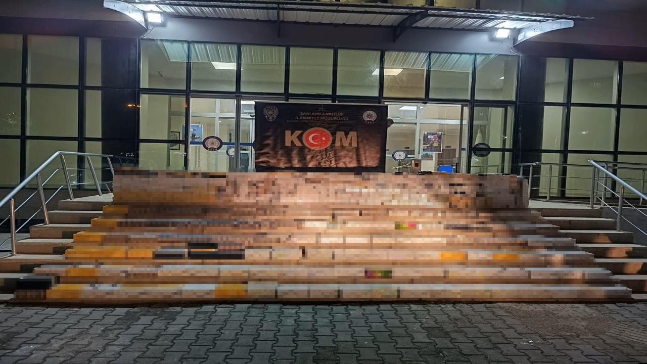 Şanlıurfa'da kaçakçılık operasyonu!