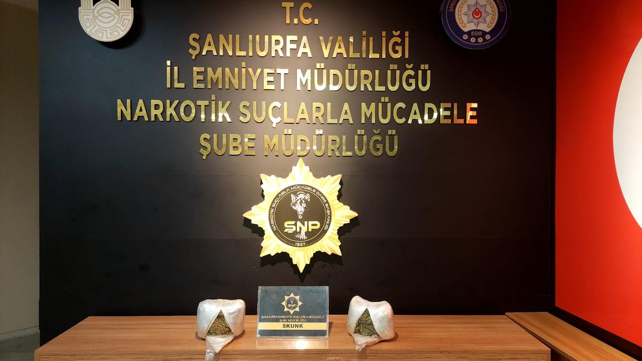 Şanlıurfa’da narkotik operasyonu!