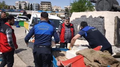 Urfa'da izinsiz satış yaptı! 20 kiloya el konuldu!
