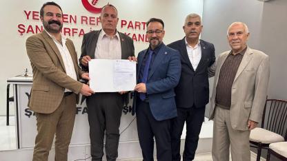 Yeniden Refah Partisin'de İlçe Başkanlığında yeni dönem!
