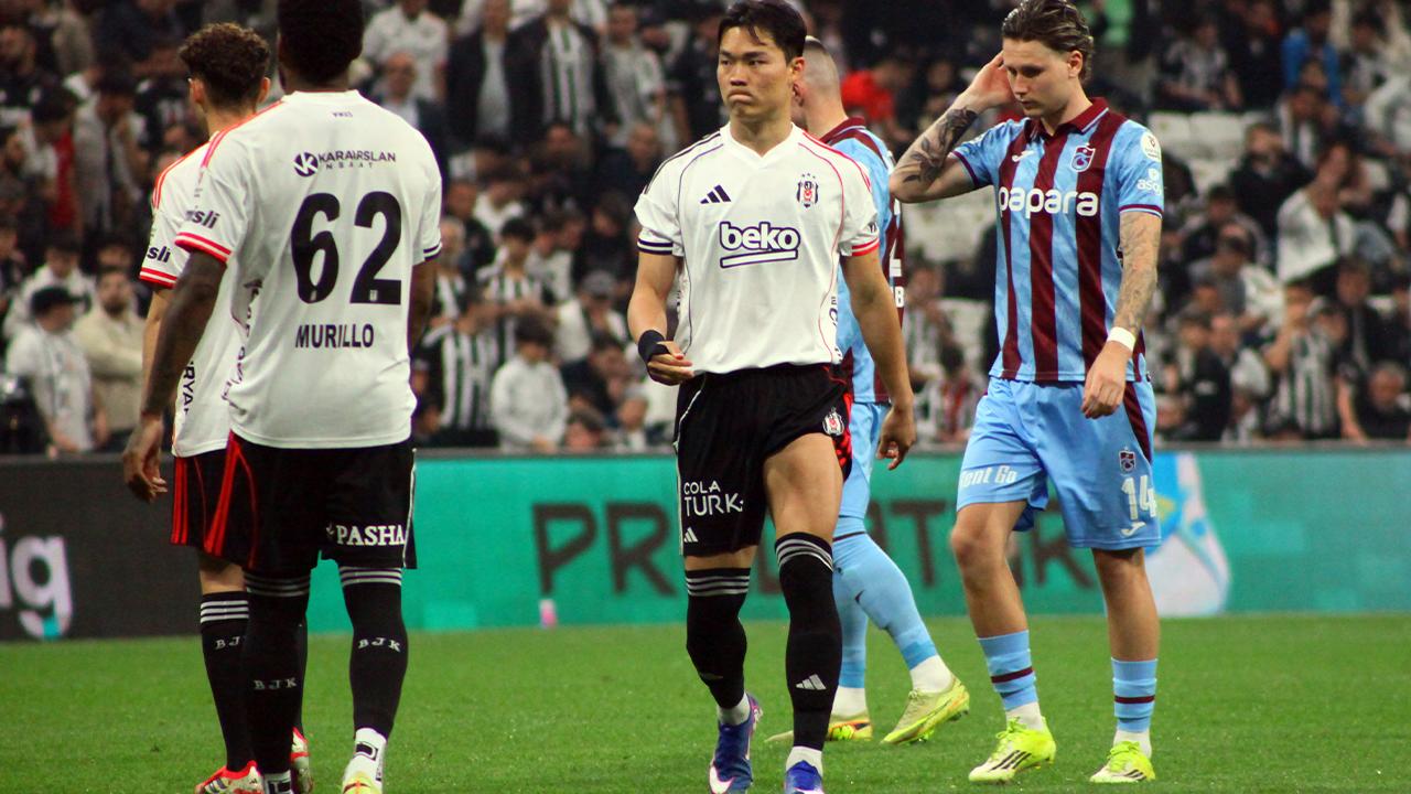 Beşiktaş, sahasında Trabzonspor’a mağlup oldu!