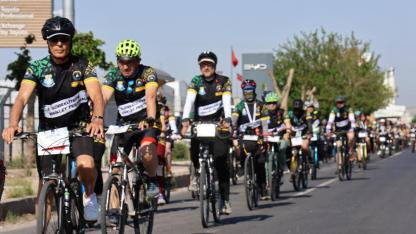 Göbeklitepe Bisiklet Festivali’nde 250 sporcu pedal çevirdi!