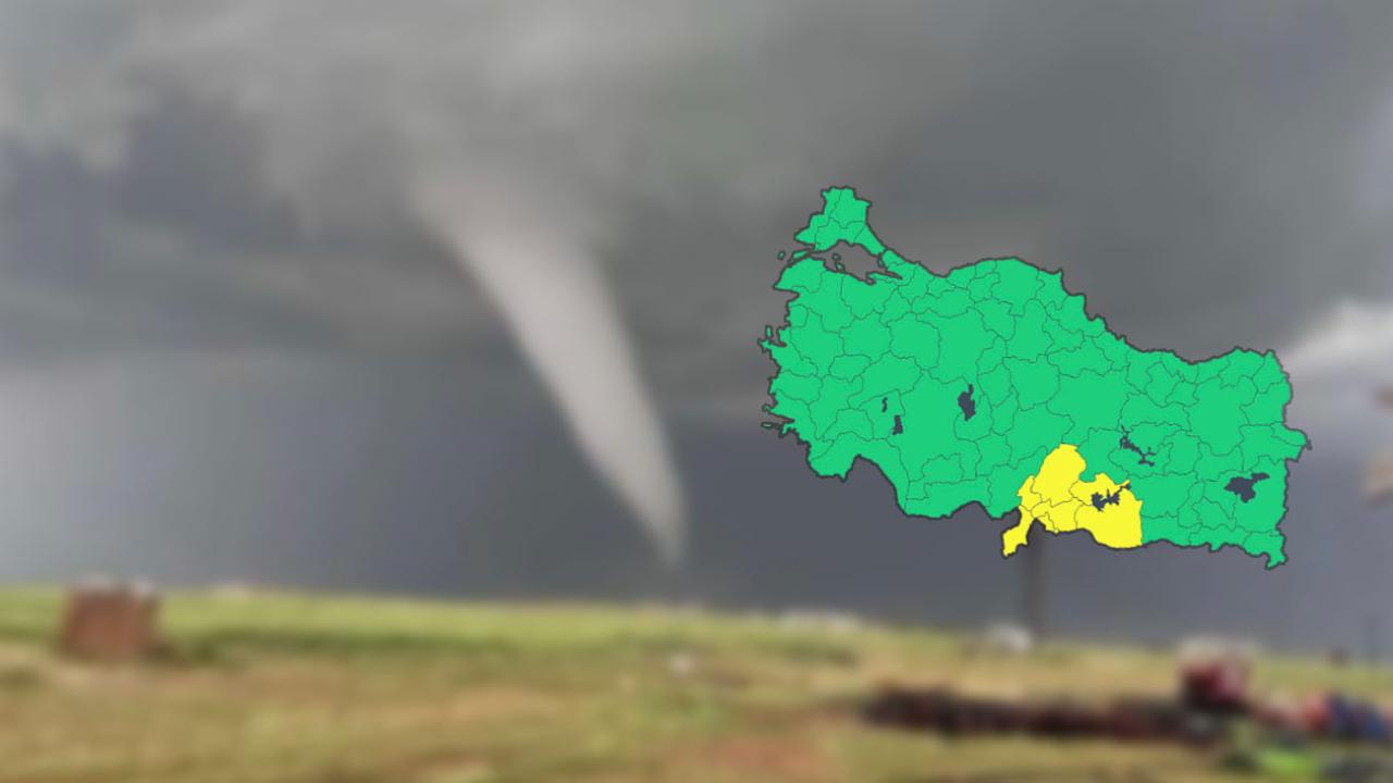 Meteorolojiden Urfa dahil 7 il için sarı kodlu uyarı!