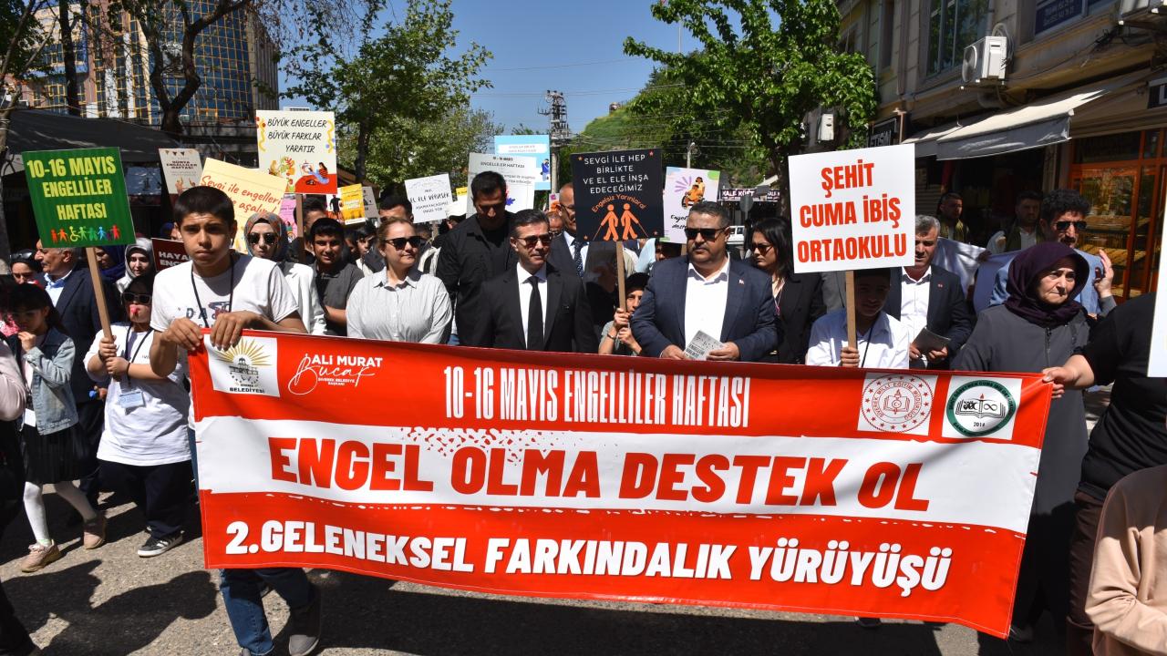 Siverek’te farkındalık yürüyüşü!