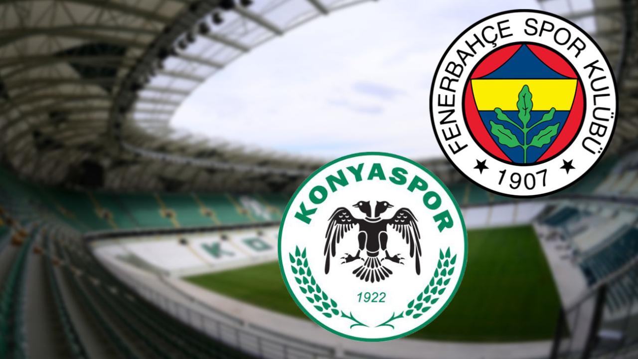 Süper Lig’de kritik maç! Konyaspor ile Fenerbahçe karşı karşıya!