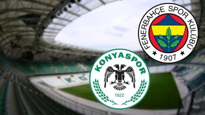 Süper Lig’de kritik maç! Konyaspor ile Fenerbahçe karşı karşıya!