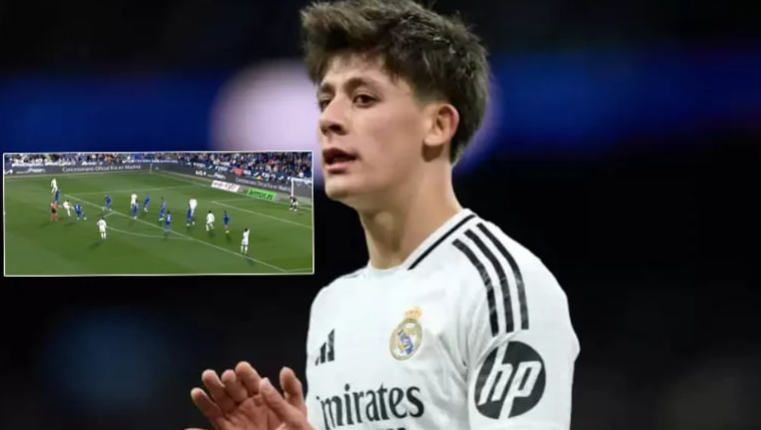 Arda Güler, Real Madrid'e hayat verdi