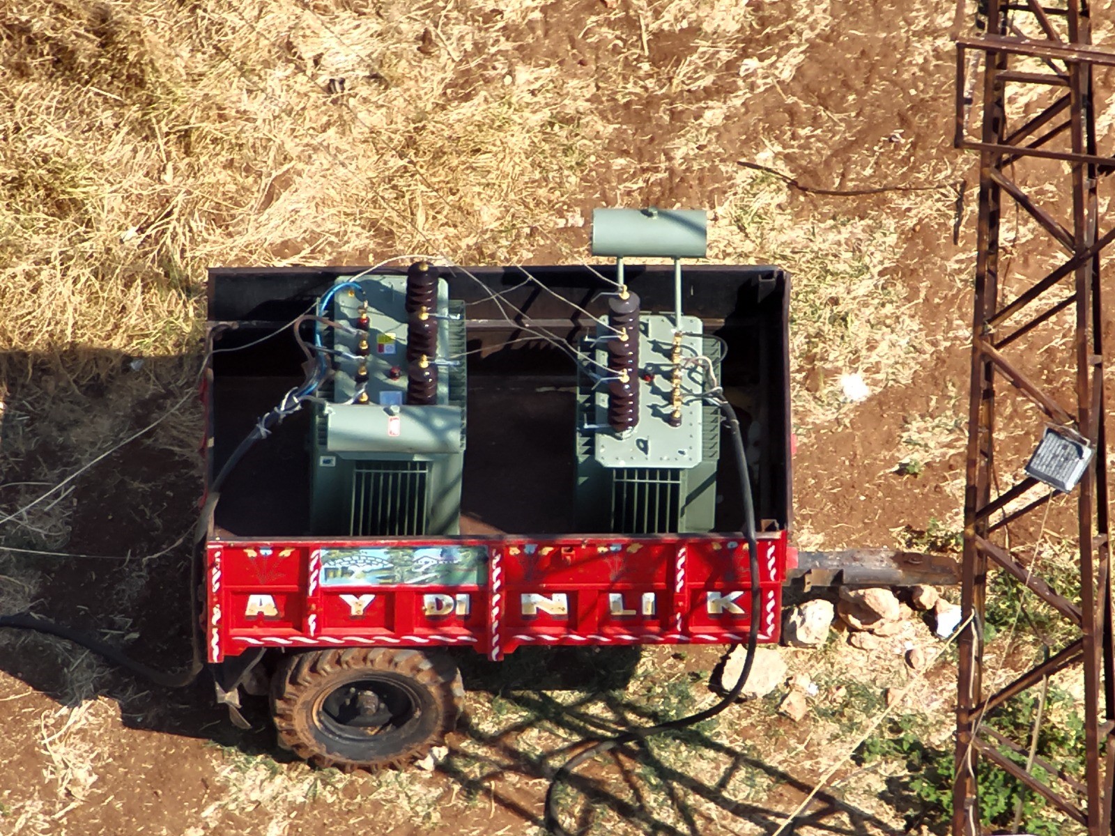 Römorkta 500 KVA! Şanlıurfa’da Şok Kaçak Trafo