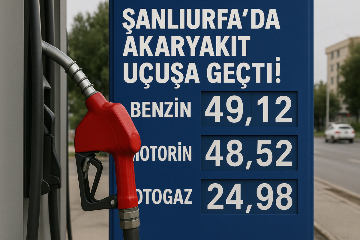 Şanlıurfa’da Akaryakıt Fiyatları Uçuşa Geçti!