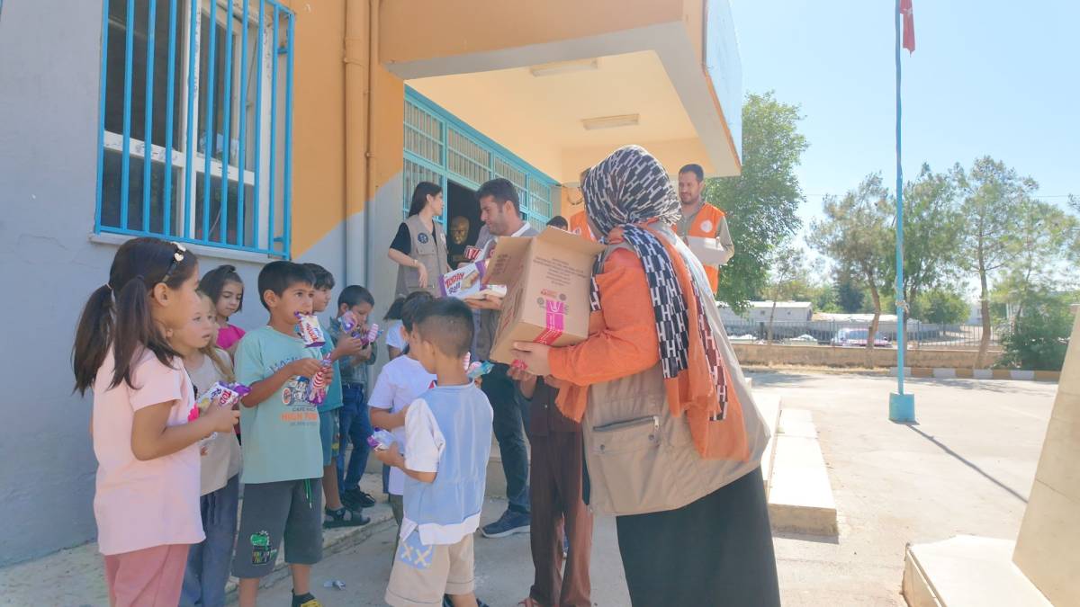 Şanlıurfa'da  Karne Sevinci