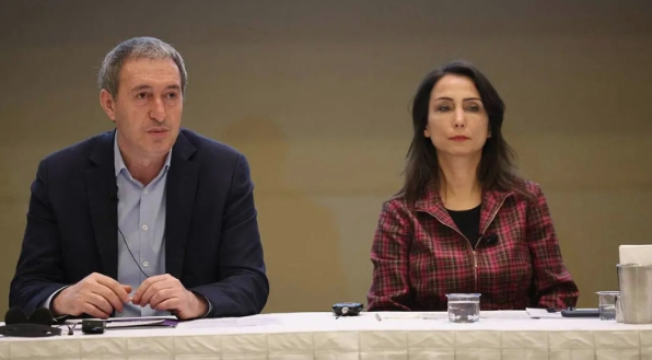 DEM Parti Eş Genel Başkanlarından Ekrem İmamoğlu'na Ziyaret