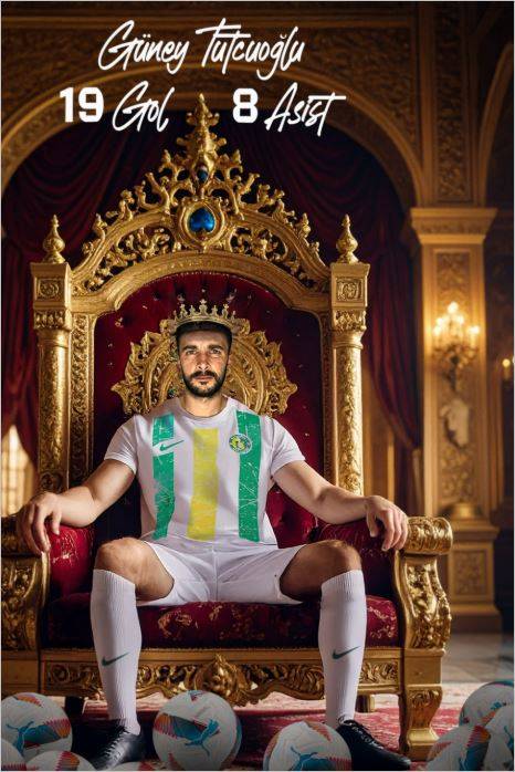 Güney Tutcuoğlu Sarı-Yeşilli Formada!