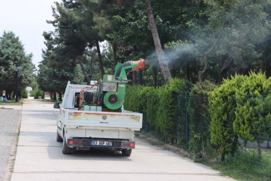 Şanlıurfa’da Haşere ve Kokuya Karşı Mücadele